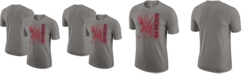 Nike Men's Heathered Gray Houston Rockets Essential Hoop Performance T-shirt